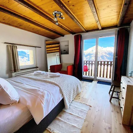Crettaux Stunning View Near Nendaz Chalet 12 Pers